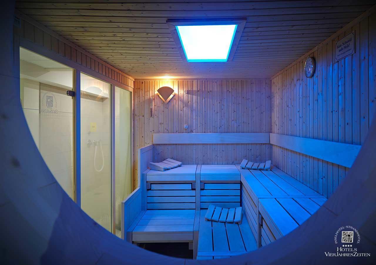 Strandhotel Vierjahreszeiten Borkum Bagian luar foto